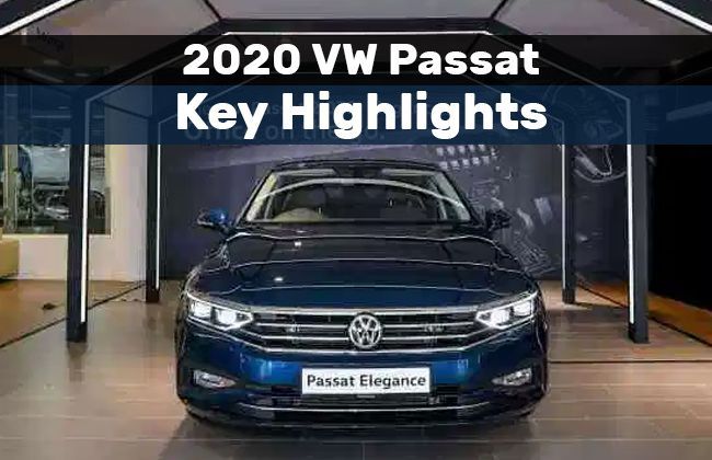 2020 VW Passat - Key highlights
