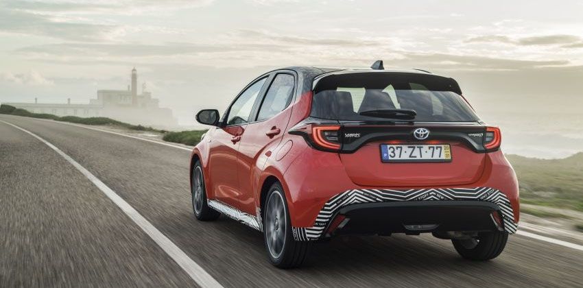  2020 Yaris Hybrid rear
