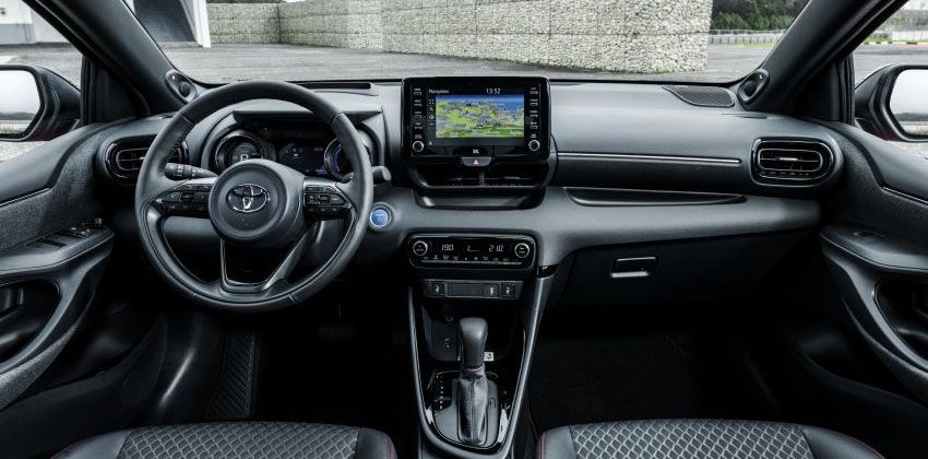  2020 Yaris Hybrid interior