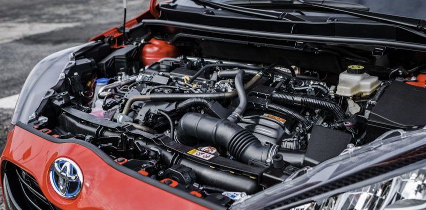  2020 Yaris Hybrid engine
