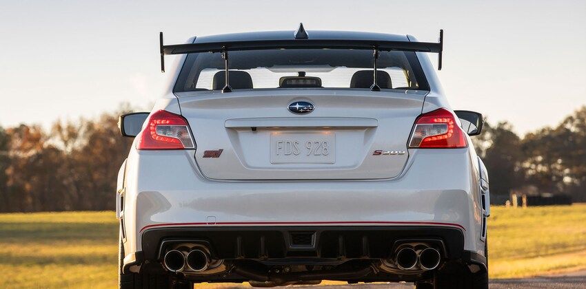 Subaru WRX STI S209 rear