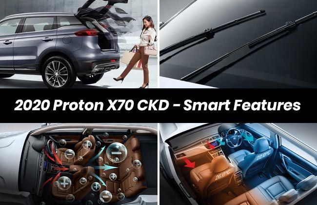 2020 Proton X70 CKD - Features that make it a smart car