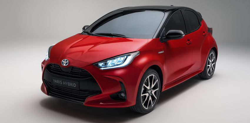2020 Yaris hybrid exterior