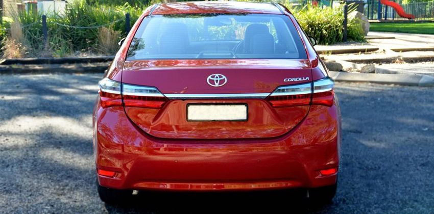 Toyota Corolla Sedan rear