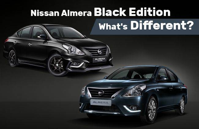 Nissan Almera Black Edition - What's different?