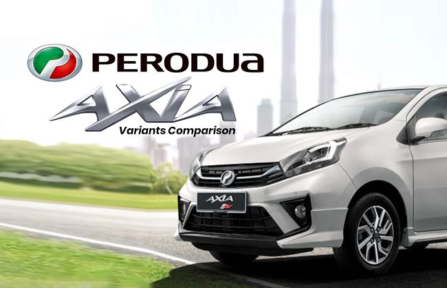 Which Perodua Axia To Buy Variant Comparison Zigwheels