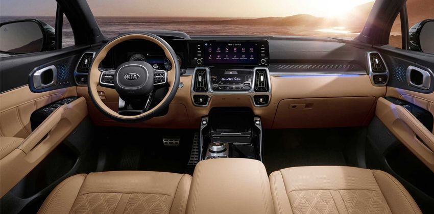 2021 Kia Sorento interior