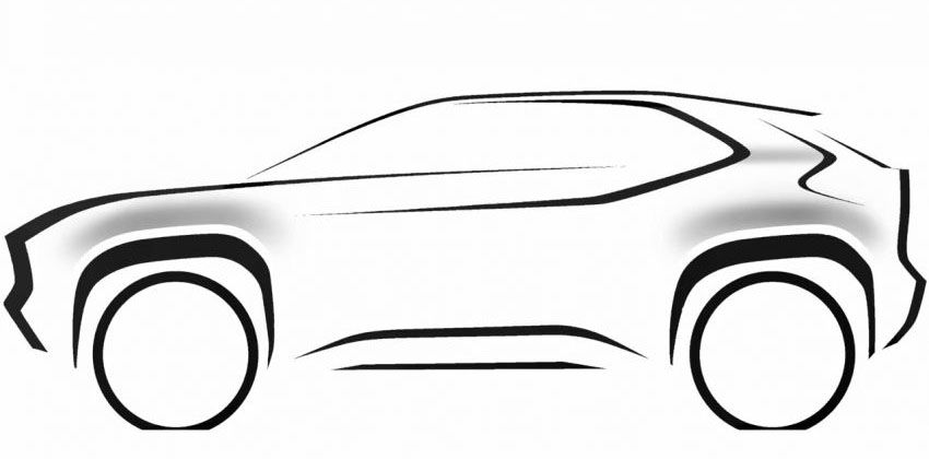 Toyota's New SUV Sketch
