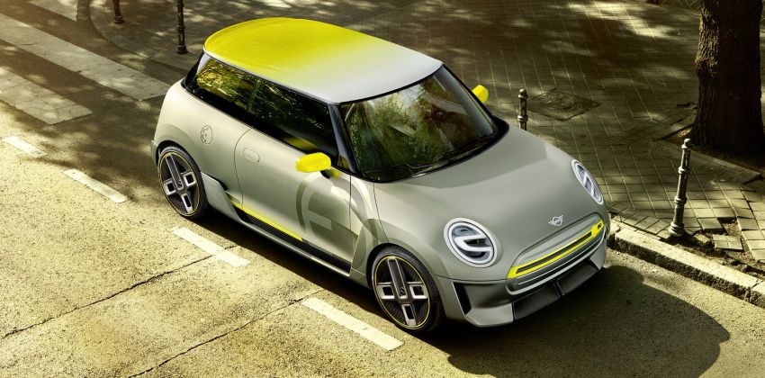 2020 Mini SE top-view