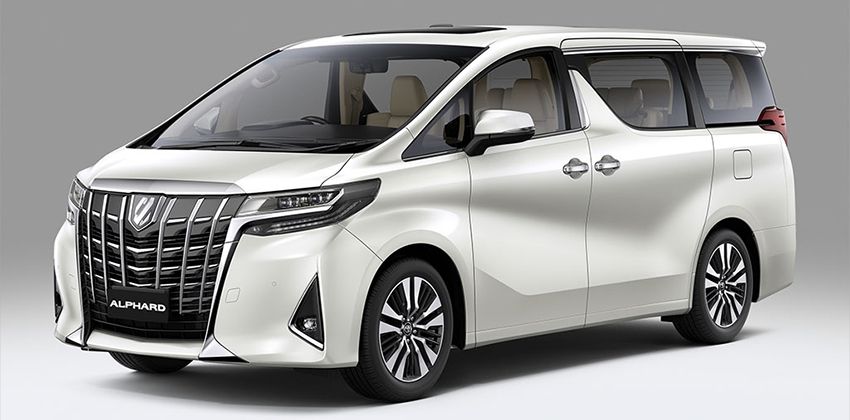 2020 Alphard front quarter panel