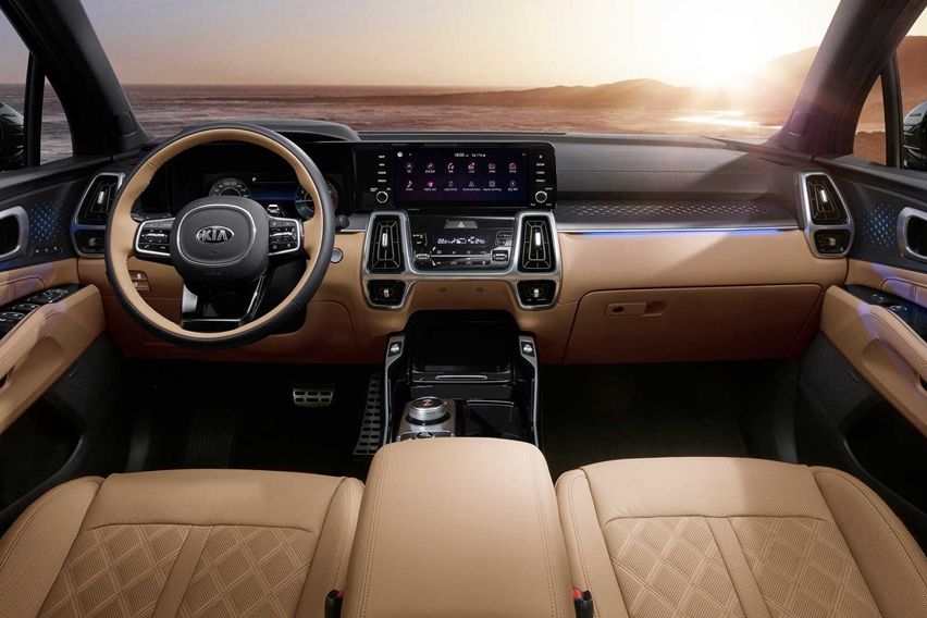 Interior all new Kia Sorento