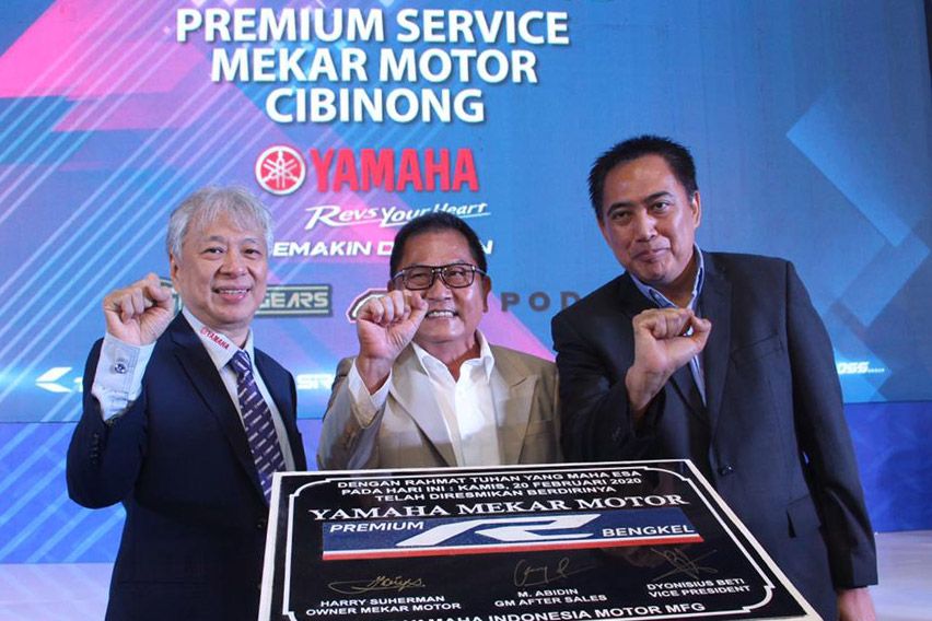 Peresmian Yamaha Service Center Cibinong