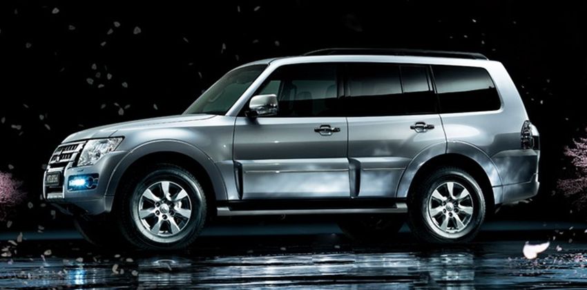 Mitsusbishi Pajero side