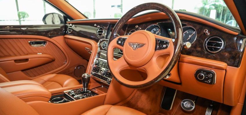 Bentley Mulsanne W.O. Edition interior