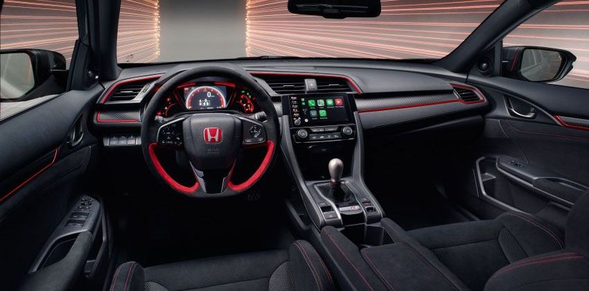  new Honda Civic Type R Limited Edition cabin