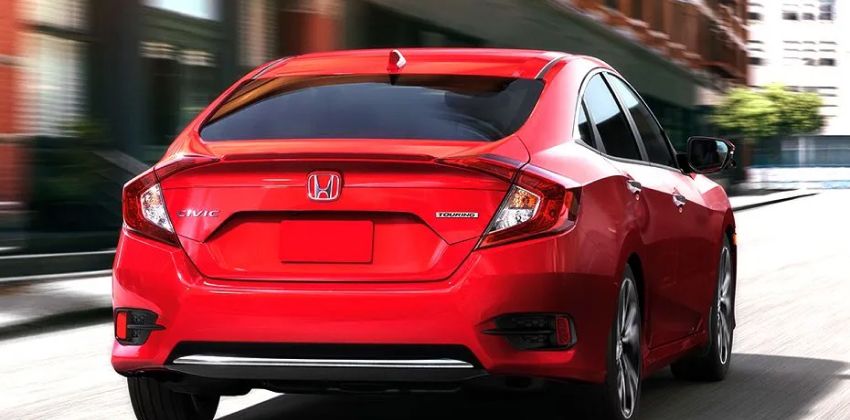 2020 Honda Civic rear