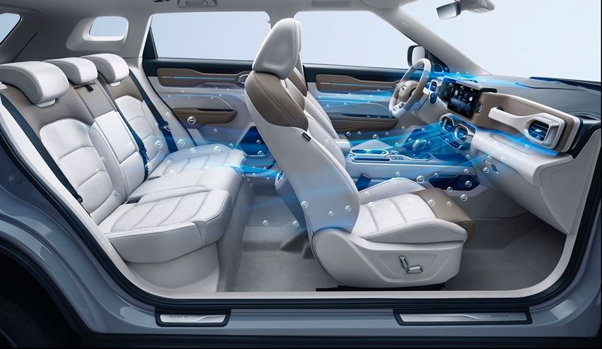 Fitur penangkal virus corona pada Geely Icon