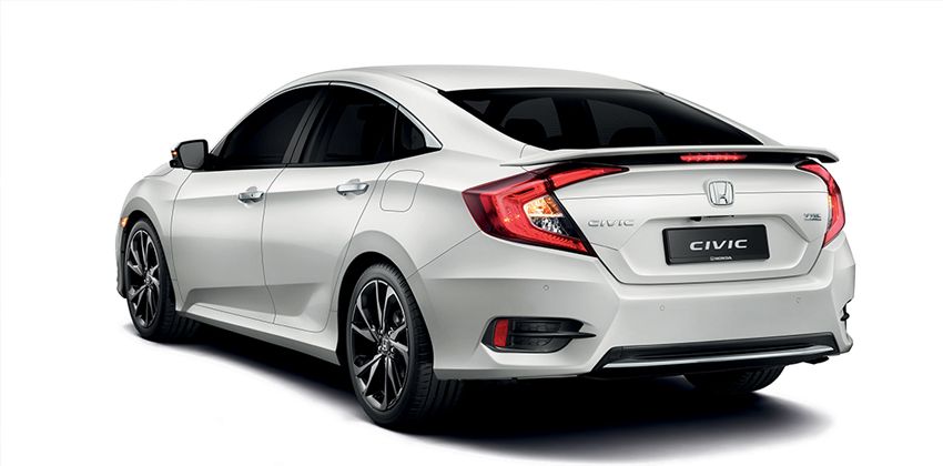  2020 Civic rear