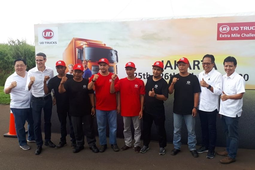 Extra mile challenge UD Trucks