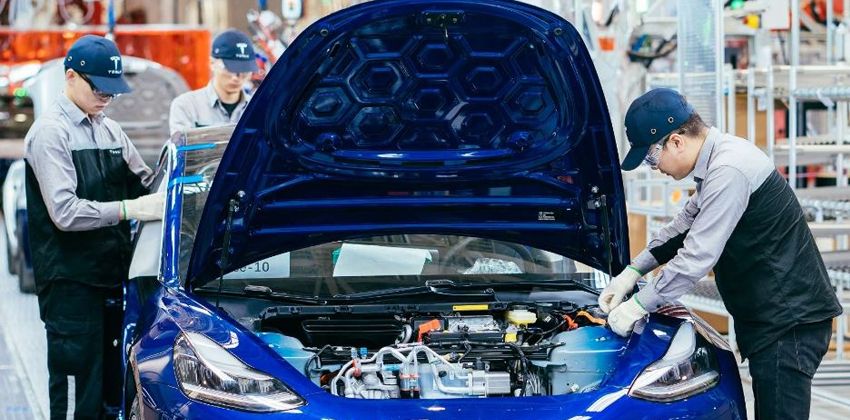 Tesla Model 3 CATL batteries