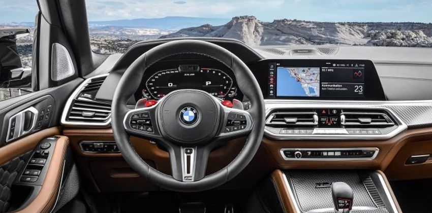 BMW X5 M cabin