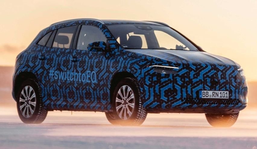 Mercedes EQA electric