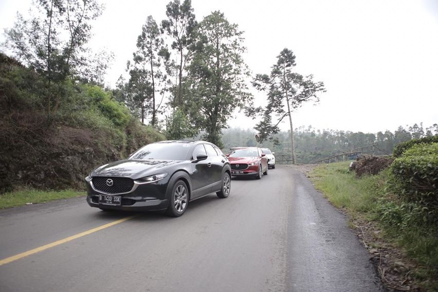 tes jalan mazda cx-30