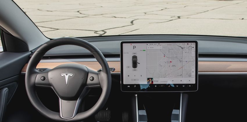 &nbsp;Tesla Model 3 Interior