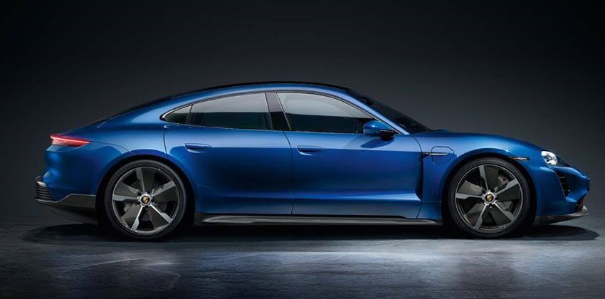 Porsche Taycan side