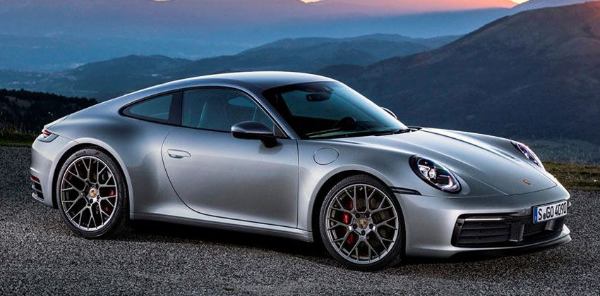 Customised Porsche 911 front