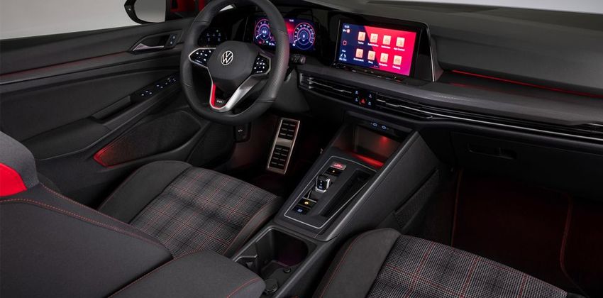 VW Golf GTI cabin