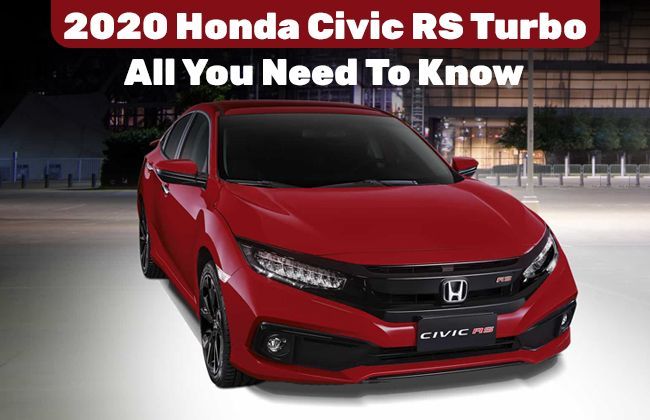 2020 Honda Civic RS Turbo - All you need to know