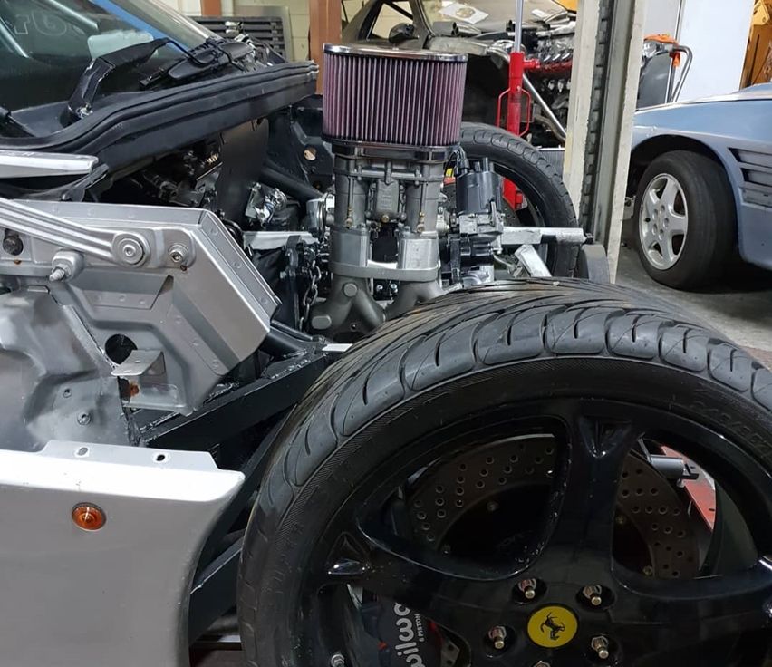 ferrari with mazda engine