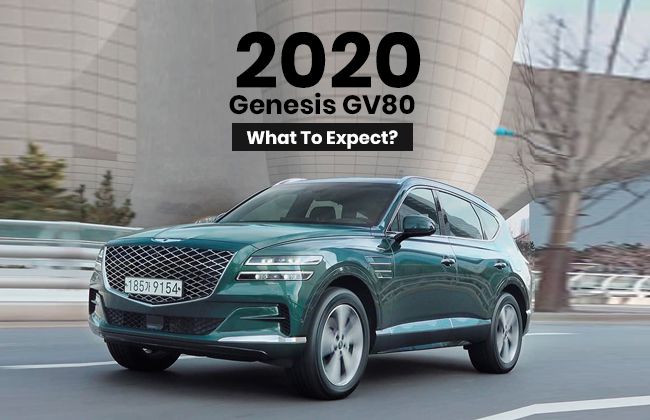 2020 Genesis GV80 - What to expect?