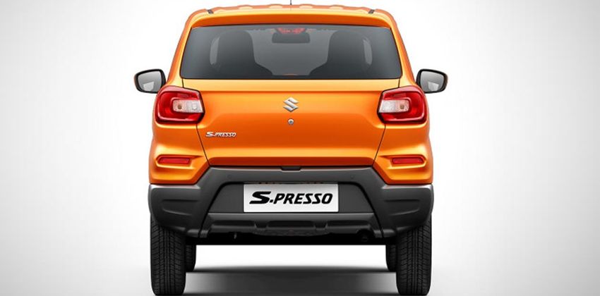 2020 Suzuki S-Presso rear