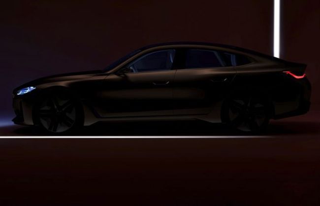 BMW i4 Concept teased ahead of final production