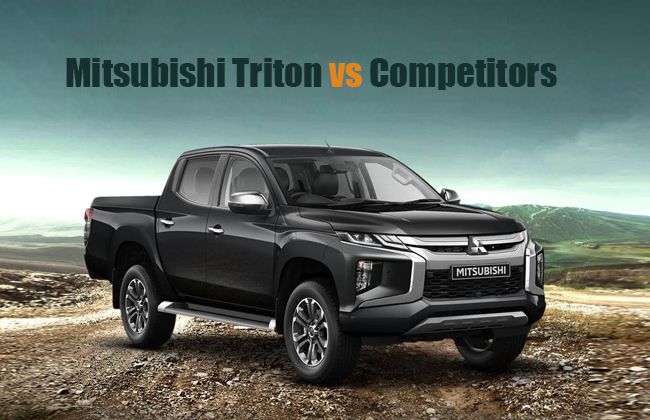 Mitsubishi Trition vs competitors