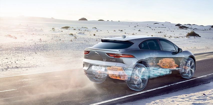 Jaguar I-Pace rear
