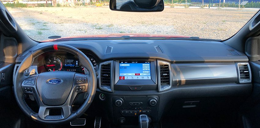 Ford Ranger Raptor interior