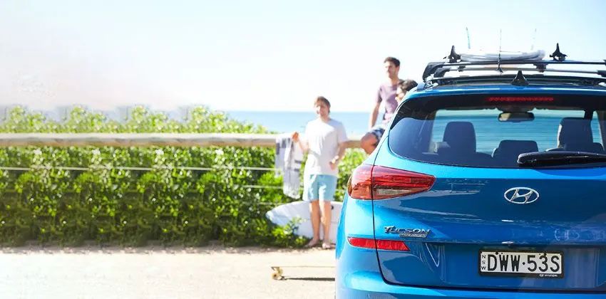 Hyundai Tucson rear