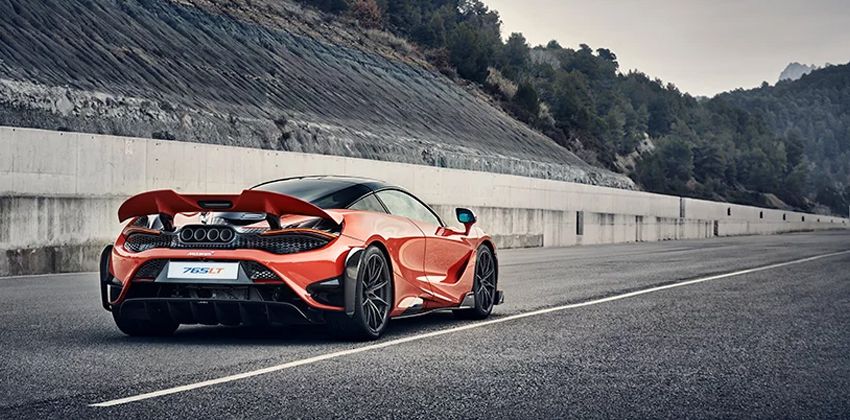 McLaren 765LT rear