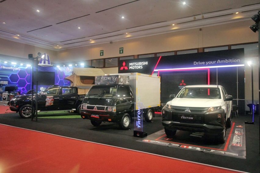Lini kendaraan niaga ringan Mitsubishi di GIICOMVEC 2020