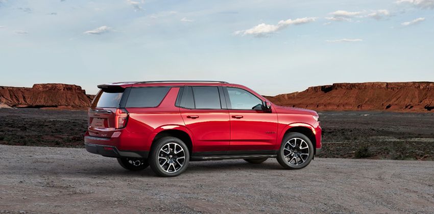 2021 Chevrolet Tahoe side