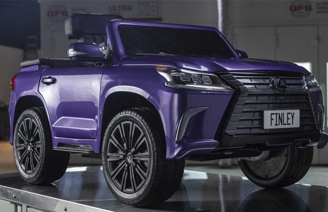 Lexus builds LX Convertible toy car for special children