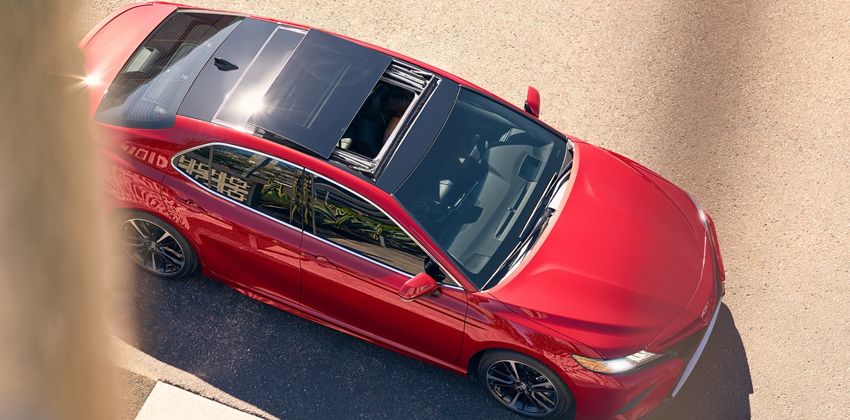 Toyota Camry top-view