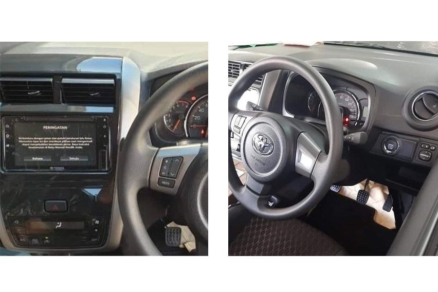 Toyota Agya Facelift 2020 Interior