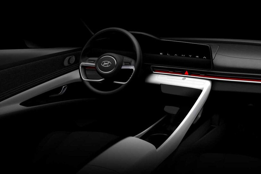 Hyundai Elantra 2021 Interior
