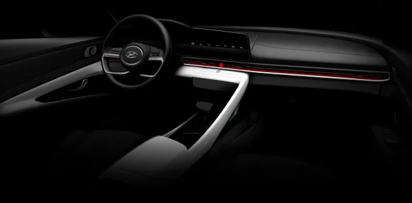 2020 Hyundai Elantra cabin