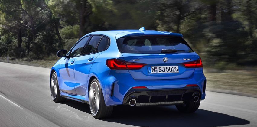 2020 BMW 1 Series rear
