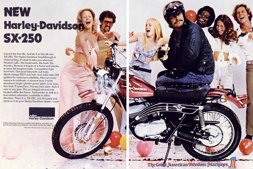 Sejarah Harley-Davidson SX250